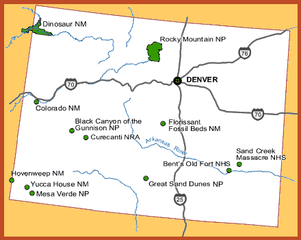 Colorado map
